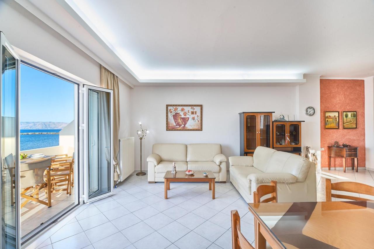 شقة Sea View House كيساموس المظهر الخارجي الصورة
